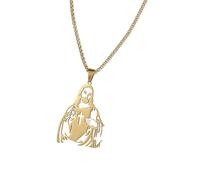 Catholic Jesus Necklace, Christian Jesus Necklace - Stainless Steel Christian Necklaces for Men,Designer Decoration Tool for Party, Dating, Daily Wear, Engagement, Consulte la descripción, Stainless
