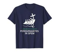 Catholic Jubilee 2025 Stained Glass Pilgrims Hope T-Shirt