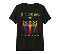 Catholic Jubilee 2025 Stained Glass Premium T-Shirt