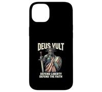 Catholic Knight Templar Crusader Cross Case for iPhone 14 Plus