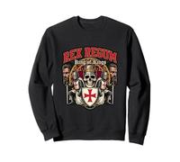 Catholic Knight Templar Crusader Cross Latin Sweatshirt