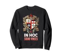 Catholic Knight Templar Crusader Cross Latin Sweatshirt