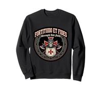 Catholic Knight Templar Crusader Cross Latin Sweatshirt