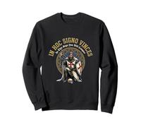 Catholic Knight Templar Crusader Cross Latin Sweatshirt