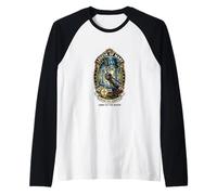 Catholic Knight Templar Crusader Cross Legion of Mary Raglan Baseball Tee