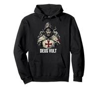 Catholic Knight Templar Crusader Cross Pullover Hoodie