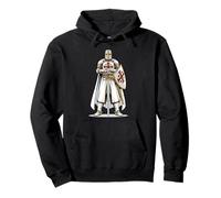 Catholic Knight Templar Crusader Cross Pullover Hoodie