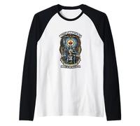 Catholic Knight Templar Crusader Cross Rosary Raglan Baseball Tee