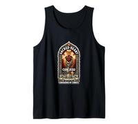 Catholic Knight Templar Crusader Cross Sacred Heart Tank Top