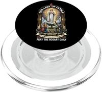 Catholic Knight Templar Crusader Our Lady of Fatima PopSockets PopGrip for MagSafe