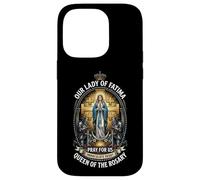Catholic Knight Templar Our Lady of Fatima Marian Case for iPhone 14 Pro
