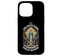 Catholic Knight Templar Our Lady of Fatima Marian Case for iPhone 14 Pro Max