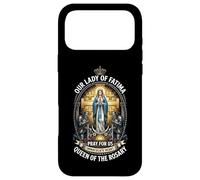 Catholic Knight Templar Our Lady of Fatima Marian Case for iPhone 17 Pro Max