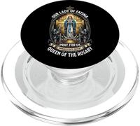 Catholic Knight Templar Our Lady of Fatima Marian PopSockets PopGrip for MagSafe