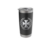 Catholic Knights Templar Cross Stainless Steel Insulated Tumbler
