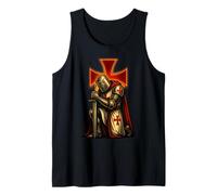 Catholic Knights Templar - Warrior of Christ Tank Top