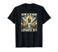Catholic Lepanto Battle Flag 1571 Crusader T-Shirt