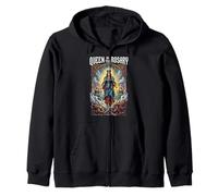 Catholic Lepanto Battle Flag 1571 Crusader Zip Hoodie