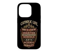 Catholic Life Christian Faith Cathedral Gift Case for iPhone 14 Pro