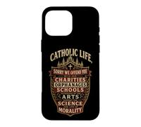 Catholic Life Christian Faith Cathedral Gift Case for iPhone 16 Pro Max