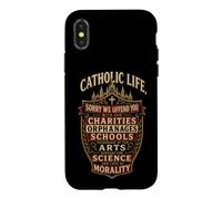 Catholic Life Christian Faith Cathedral Gift Case for iPhone X/XS