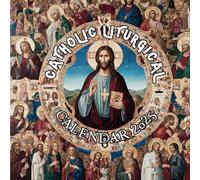 Catholic Liturgical 2025 Calendar: 18 Months of breviary from June to Dec ,Square 8.5x8.5 Inches For Organizing & Planning are a type of decorative depicted as Kalendar, Calendrier,