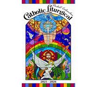 Catholic Liturgical Pocket Calendar 2025 - 2026: 2 Years Planner With Celebrations of Saints And Bible Inspirational Quotes for Christian Prayers | Small Size Monthly Organizer 4 x 6.5 inches
