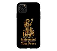 Catholic Lord Make Me An Instrument Of Peace Gift Case for iPhone 11 Pro Max