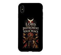 Catholic Lord Make Me An Instrument Of Peace Gift Case for iPhone XS Max
