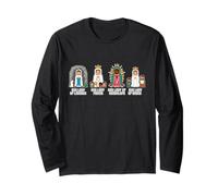 Catholic Marian Apparitions Our Lady Long Sleeve T-Shirt