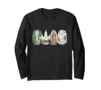 Catholic Marian Apparitions Our Lady Long Sleeve T-Shirt