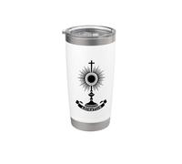 Catholic Monstrance Eucharistic Adoration Stainless Steel Insulated Tumbler