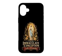 Catholic Mother Mary I Am The Immaculate Conception Lourdes Case for iPhone 16 Plus