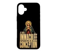 Catholic Mother Mary Immaculate Conception Je Suis Vintage Case for iPhone 16 Plus
