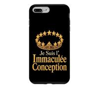 Catholic Mother Mary Je Suis l'Immaculee Conception Lourdes Case for iPhone 7 Plus/8 Plus