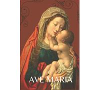 CATHOLIC NOTEBOOK, LATIN AVE MARIA NOTEBOOK, WOMAN GIFT NOTEBOOK, BABY JESUS NOTEBOOK, MOTHERS DAY GIFT