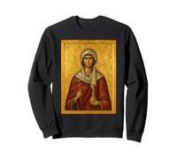 Catholic Orthodox Icon of Saint Anastasia the Roman Sweatshirt