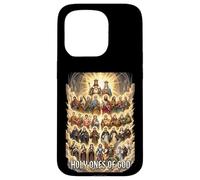 Catholic Patron Saints Latin Religious Case for iPhone 15 Pro