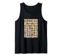 Catholic Patron Saints Latin Religious Tank Top