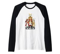 Catholic Pope Holy Saint Religious Vatican Raglan Baseball Tee