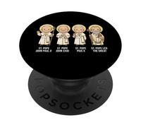 Catholic Pope Saints Kids Faith Holy PopSockets Adhesive PopGrip