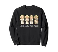 Catholic Pope Saints Kids Faith Holy Sweatshirt
