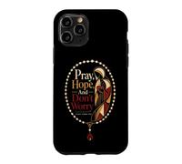 Catholic Pray Hope And Don't Worry Padre Pio Gift Case for iPhone 11 Pro