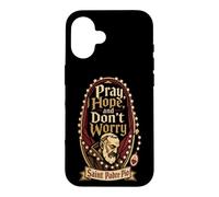Catholic Pray Hope And Don't Worry Padre Pio Gift Case for iPhone 16