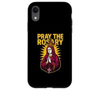 Catholic Pray the Rosary Vintage Mens Surgery Recover Case for iPhone XR