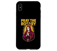 Catholic Pray the Rosary Vintage Mens Surgery Recover Case for iPhone XS Max