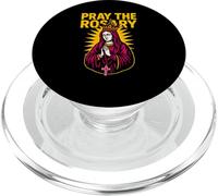 Catholic Pray the Rosary Vintage Mens Surgery Recover PopSockets PopGrip for MagSafe