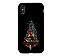 Catholic Remember O Most Gracious Virgin Mary Gift Case for iPhone X/XS
