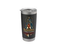 Catholic Remember O Most Gracious Virgin Mary Gift Stainless Steel Insulated Tumbler