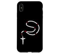 Catholic Rosary Beads Crucifix Christian Faith Case for iPhone XS Max